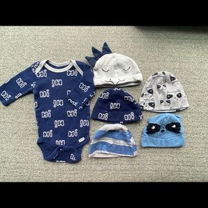 Onesie & Hat Lot